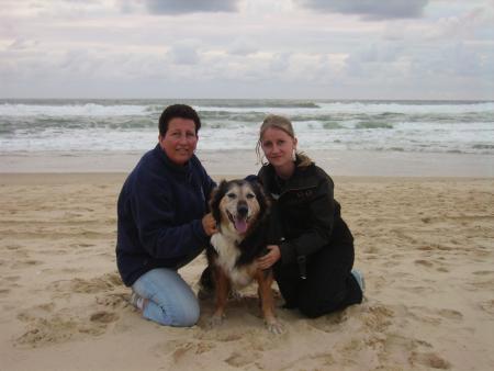ma maman , rocky et moi!!